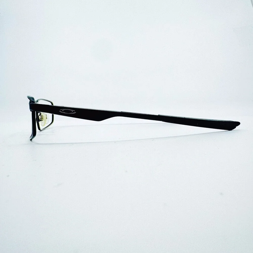 Oakley Eyeglasses Mens Matte Black Light Metal Rectangular 53-18-133